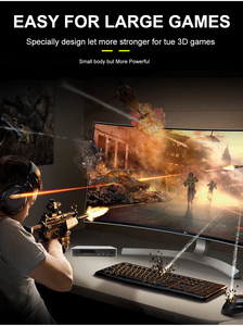 Jogo Computador Desktop PC Núcleo I9-9900 I7-9700 <span class=keywords><strong>I5</strong></span>-<span class=keywords><strong>9400F</strong></span> GTX1650 4GB 2 * <span class=keywords><strong>DDR4</strong></span> Win10 Mini PC M.2 NVMe HD-MI2.0 4K Jogo PC AC WiFi - Product Image 3