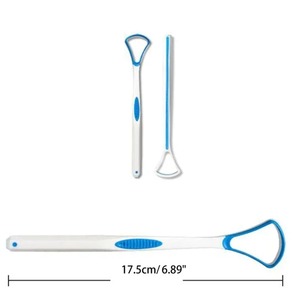 Tongue Scraper Cleaner for Adult Kid,Tongue Brush for Fresh Breath Dental Eliminate Bad Breath in Seconds Oral Care Tool - Product Image 6