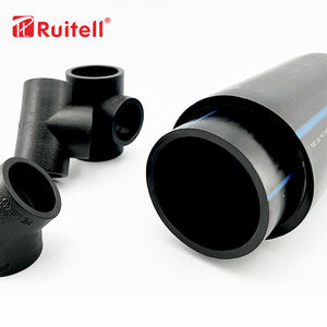 SDR13.6 PN12.5 600mm HDPE Pipe Matériau PE durable résistant aux tremblements de terre et flexible pour les villes côtières du Pacifique - Product Image 1