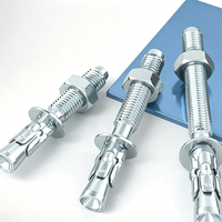 Elektroverzinkter Kohlenstoffstahl-Keilanker Hochbelastbarer Betonwand-Expansionsbefestiger für Bauhardware