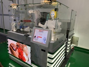 Machine à glace molle automatique à commande robotisée, borne de vente automatique - Product Image 3