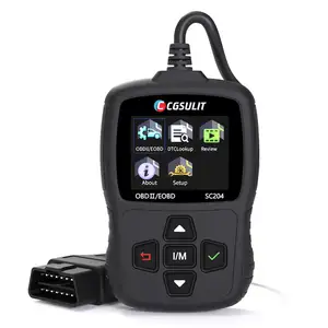 CGSULIT Obd2 स्कैनर SC301 कोड रीडर नैदानिक उपकरण पढ़ सकते हैं और प्रदर्शन डेटा यूनिवर्सल कारों के लिए