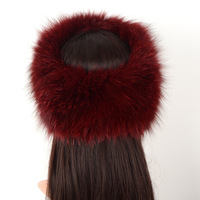 Écharpe-chapeau convertible 2-en-1 pour femme en fourrure de renard, extra épaisse, moelleuse, super chaude et confortable, indispensable pour l'hiver et les températures extrêmes
