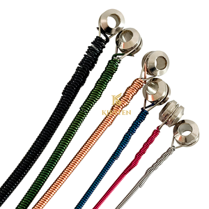 OEMカスタムプロ仕様耐久性スチールコアカラフル銅巻きエレキベースギター6弦6弦初心者向け - Product Image 1