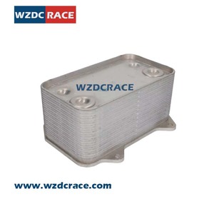 Refroidisseur d'huile WZDC RACE 1667565 1387035 en aluminium pour pièces de moteur de camion DAF - Product Image 1
