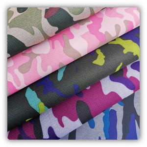 Tissu Oxford camouflage imperméable 600D pour sacs, vente en gros - Product Image 4
