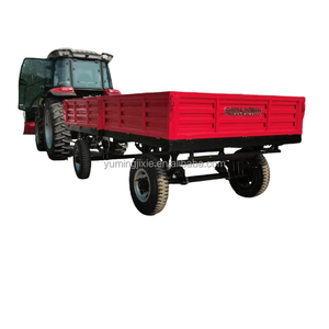 Venta caliente Rueda Tractor Tracción 5 Ton 4 ruedas <span class=keywords><strong>Remolque</strong></span> <span class=keywords><strong>de</strong></span> granja <span class=keywords><strong>de</strong></span> doble eje en venta - Product Image 1