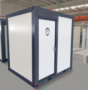 조립식 컨테이너 공용 야외 욕실 모바일 휴대용 샤워 실 조립식 화장실 화장실 판매 - Product Image 5