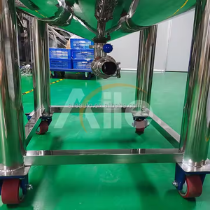 Tanque Mezclador de Perfume de 50L 100L SUS304 con <span class=keywords><strong>Motor</strong></span> y Mezclador Neumático para Mezclar Líquidos Plásticos, Fabricante de Fábrica - Product Image 6