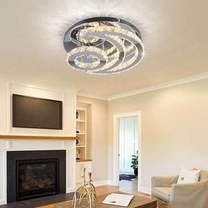 Hiện Đại Đơn Giản Thiết Kế Mặt Trời Mặt Trăng Bề Mặt Được Gắn Đèn Ấm Trắng Đơn Giản Pha Lê Trần Ánh Sáng Cho Phòng Ngủ Nhà Hàng - Product Image 5