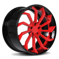 Jantes en alliage d'aluminium forgées sur mesure en deux parties, 19, 20, 21 pouces pour Hyundai Genesis G70 G80 G90 Kia Stinger