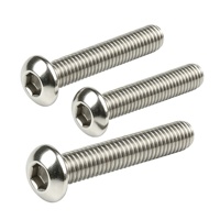 Vis à tête fraisée en acier inoxydable DIN 7380, vis à six pans creux métriques, vis Allen, fabrication OEM
