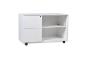 Modern Mobile Steel Office Storage Cabinet with Roller <b>Shutter</b> Door Base 3 Drawers Environmentally Friendly and Durable Design - Product Image 4