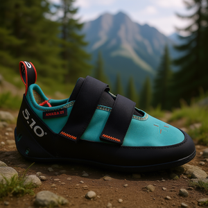 Zapatillas de Escalada Adidas Anasazi Lv para Mujer, Color Verde Azulado y Negro, Talla 7.5, para Uso en Exteriores - Product Image 2