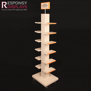 OEM Customized Big Graphic Panel Attractive Motorcycle Helmet Display Rack - Product Image 3