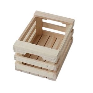 Caja <span class=keywords><strong>de</strong></span> regalo <span class=keywords><strong>de</strong></span> listones rústicos, organizador <span class=keywords><strong>de</strong></span> listones <span class=keywords><strong>de</strong></span> <span class=keywords><strong>madera</strong></span> con asas, <span class=keywords><strong>cajas</strong></span> <span class=keywords><strong>de</strong></span> <span class=keywords><strong>madera</strong></span> <span class=keywords><strong>para</strong></span> frutas, verduras, pan, hierbas, artículos <span class=keywords><strong>de</strong></span> cocina - Product Image 1