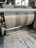 Ligne de production de machines d'extrusion pour bordures de jardin en composite de fibres de bois PE recyclé, lames de jardin automatiques