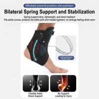Nouvelle conception de manchon de compression pour le soulagement de la douleur au talon, soutien confortable de la cheville, attelle de nuit, attelle de cheville protectrice