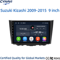 CYNAVI Suzuki Kizashi 2009-15 Navigation GPS Android Auto Stéréo Autoradio Écran partagé Affichage RGB Système d'exploitation Android