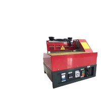 Máquina Aplicadora de Pegamento para Papel Tapiz Semiautomática de 30 cm, Accionada Eléctricamente, Recipiente a Presión para Industrias de Cartón, Madera, Productos Químicos y Papel