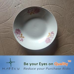 Ceramic Soup Plate Quality <strong>Inspection</strong> Service - Product Image 3