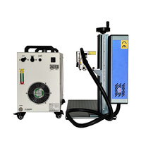 Machine de marquage et de gravure laser UV 3D portable 5W YAG pour cristaux photo, avec prise en charge DXF/PLT/AI, refroidissement par air