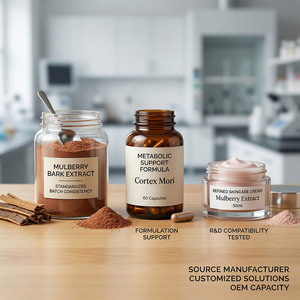 Estratto in Polvere di Corteccia di Gelso (<span class=keywords><strong>Mori</strong></span> Cortex) Ricco di Flavonoidi, Colore Giallo Chiaro/Bruneo-Giallo Pallido, Rapporto 4:1-20:1, Integratore Naturale per la Salute - Product Image 6