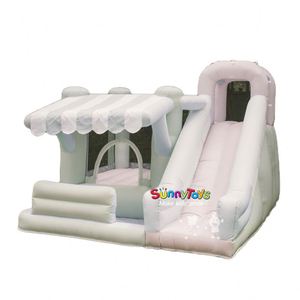 Château gonflable de glissière d'eau de grand jardin bon marché de glissière d'eau gonflable de porcelaine commerciale pour des adultes et des enfants - Product Image 2