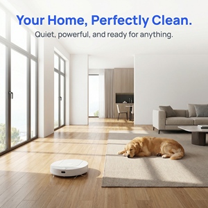 Aspirateur robot avec aspiration >2499 Pa, filtre HEPA, ABS écologique, balayage et lavage automatiques, nettoyage humide/sec, 150-180 min - Product Image 5