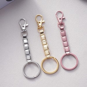 Stainless Steel Modular Keychain Chain For Bracelet Making YSB-157 Men's Jewelry Findings Components - Product Image 1