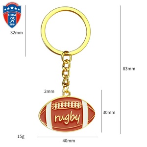 OEM ODM aleación de zinc bádminton llavero tenis/<span class=keywords><strong>Ping</strong></span> <span class=keywords><strong>Pong</strong></span> deportes llavero Club recuerdo regalo para entusiastas de los deportes - Product Image 4