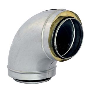 Système de ventilation HVAC maritime, conduits en spirale métalliques pré-isolés, <span class=keywords><strong>double</strong></span> <span class=keywords><strong>paroi</strong></span>, conduits d'air ronds, coude à pliage pressé - Product Image 3