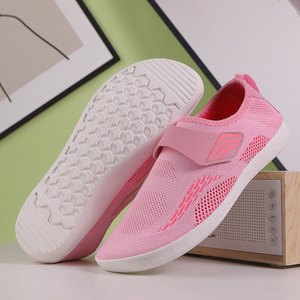 Chaussures de randonnée unisexes Fly Knit à bout rond, semelle extérieure en EVA, respirantes, pour toutes les saisons, marche en plein air, course à pied, fitness, trekking - Product Image 4