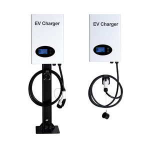 Borne de recharge murale rapide triphasée 50 kW pour véhicules électriques, stations de recharge 40 kW 64A, chargeur EV intelligent - Product Image 1