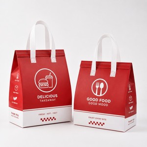 Bolsa Térmica para Entrega de Comida de Restaurante, Bolsa de Embalaje para Llevar Comida con Logotipo Personalizado - Product Image 2