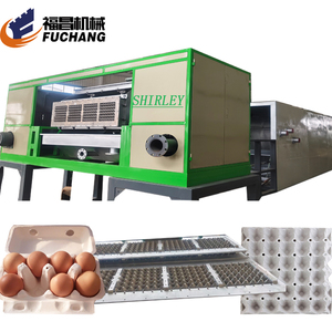 Chaîne de production de carton d'oeufs plateau d'oeufs faisant la machine avec le dessiccateur automatique de Muti Layer - Product Image 2