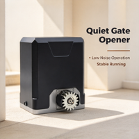 Operator Gerbang Taman Tahan Cuaca, Motor Gerbang Otomatis Heavy Duty dengan Soft Start Stop
