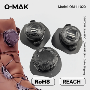 Sistem Pengaturan Tegangan Putar Gesper Sepatu Plastik, Sistem Kompresi Penyetelan Halus Tanpa Ikat, Kelas Industri OEM - Product Image 5