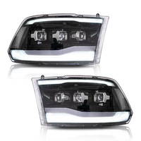 Pour Dodge Ram 1500 2500 3500 : Ensemble de phares avant à LED DRL avec projecteur, amélioration et remplacement pour camion, pièces automobiles modifiées
