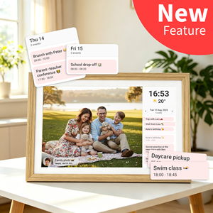 <span class=keywords><strong>Cadre</strong></span> <span class=keywords><strong>photo</strong></span> <span class=keywords><strong>numérique</strong></span> moderne et élégant en bois gris 1280x800 HD 32 Go <span class=keywords><strong>WiFi</strong></span> Acrylique RK3126 & Calendrier familial - Product Image 2