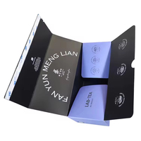 Boîte d'emballage pliable de luxe en carton avec fermeture éclair pour chaussures, vêtements, cosmétiques et produits de mode, avec logo personnalisé