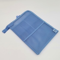 Organizador de Documentos de Malla de Poliéster Personalizado OEM, Bolsa de Almacenamiento con Cremallera, Bolsa de Almacenamiento para Playa para Mercancía de Resort