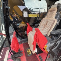 Excavatrice Caterpillar 336 GC d'occasion, modèle 2025, poids opérationnel 33,9t, moteur, boîte de vitesses, pompe, roulement, puissance 194KW