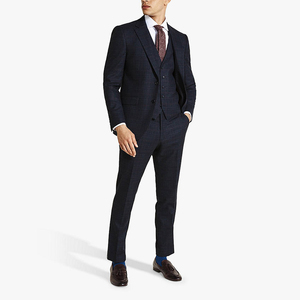 Service OEM de haute qualité, costume d'affaires personnalisé pour hommes, 3 pièces, manteau, pantalon, costume pour hommes - Product Image 4