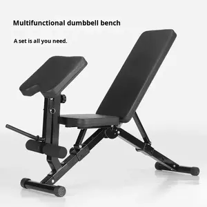 <span class=keywords><strong>Banco</strong></span> de Pesas Plegable, Portátil, Ajustable, Duradero, Cómodo, Seguro y Moderno, <span class=keywords><strong>Multigimnasio</strong></span>, de Acero al Carbono - Product Image 3