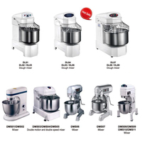 Mélangeur pour pâte électrique, Machine de mixeur en spirale, de haute qualité, puissant, pour pâtisserie de cuisine, commerciale, 20 l