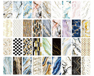 <strong>Black</strong> Marble Peel &amp; <strong>Stick</strong> Wall Panels <strong>Tile</strong> 3d PVC Glossy Wall Stickers Self-Adhesive Foam Wallpaper <strong>on</strong> Subway <strong>Tiles</strong> Wall Decor - Product Image 5