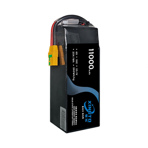 XINGTO 11000mAh 드론 배터리 6S 23.1V 리튬 드론 소프트 케이스 솔리드 스테이트 배터리 XT60 커넥터 포함 FPV 리포 배터리 - Product Image 1