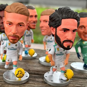 Popular Set de Cajas Sorpresa Decorativas de PVC de Fútbol para la <span class=keywords><strong>Liga</strong></span> de Campeones, Modelo Coleccionable de Artículos Periféricos Deportivos de Moda - Product Image 3