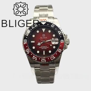 Orologio Bliger Nuovo Design 40mm Subacqueo NH35 Automatico Meccanico con Ghiera in Ceramica Luminosa, Vetro Zaffiro, Impermeabile, Personalizzabile - Product Image 4